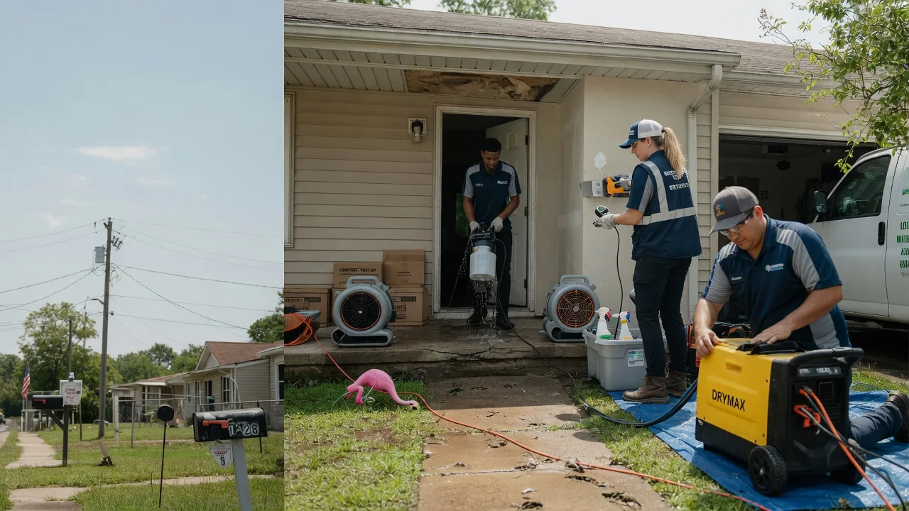 Storm Damage Water Removal in Augusta, OH near me